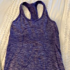 Lululemon purple workout tank